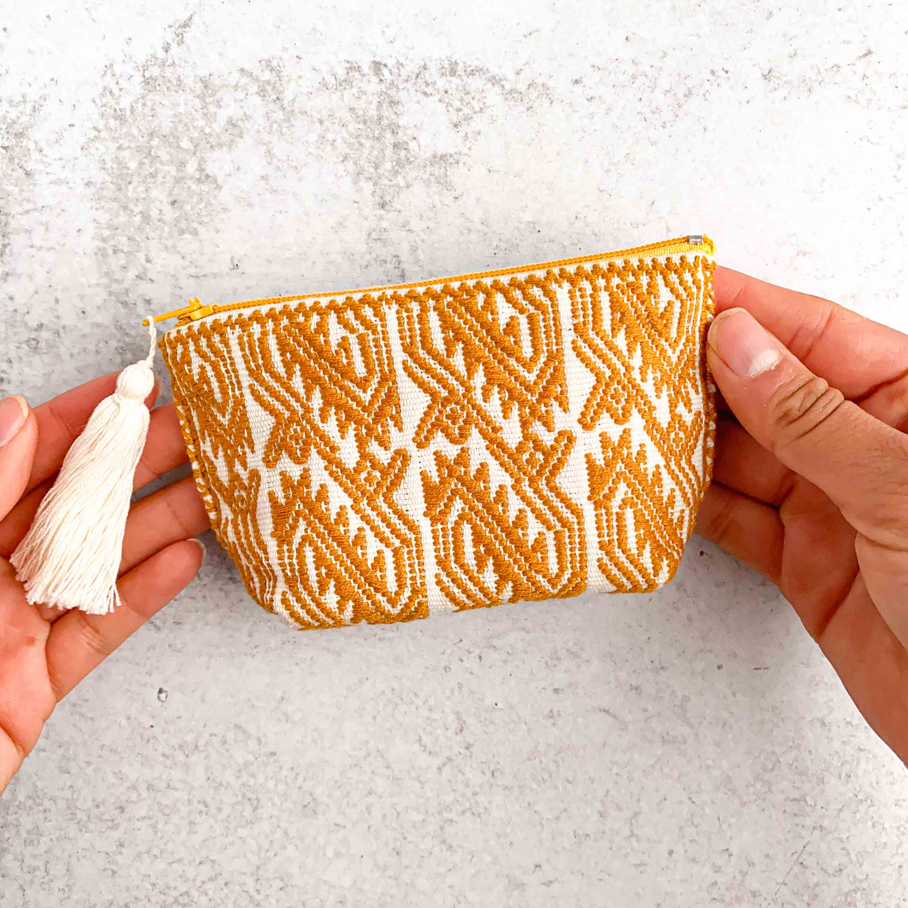 Shaggy Fringed Coin Purse