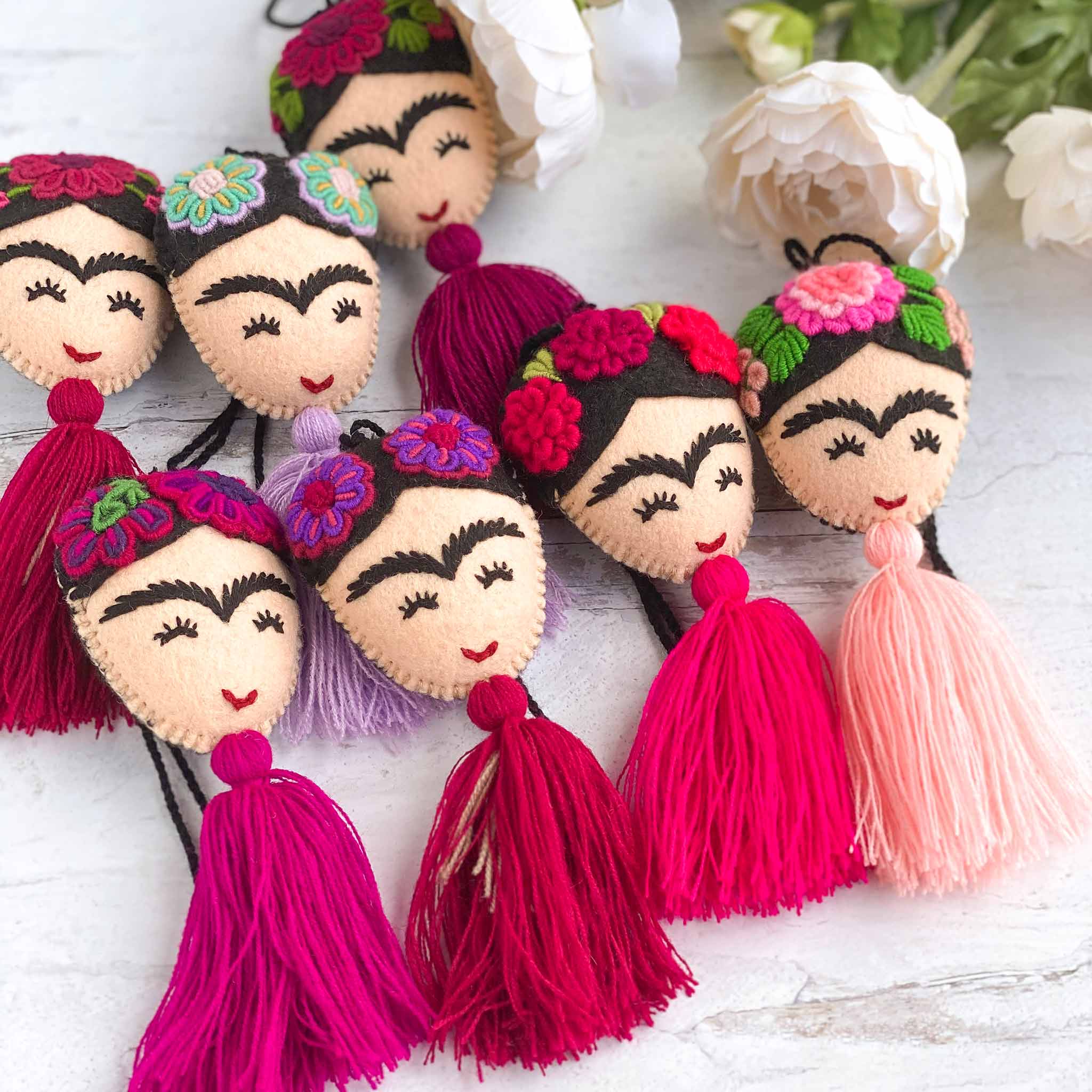 Pink Frida Tassels for the Frida Lover