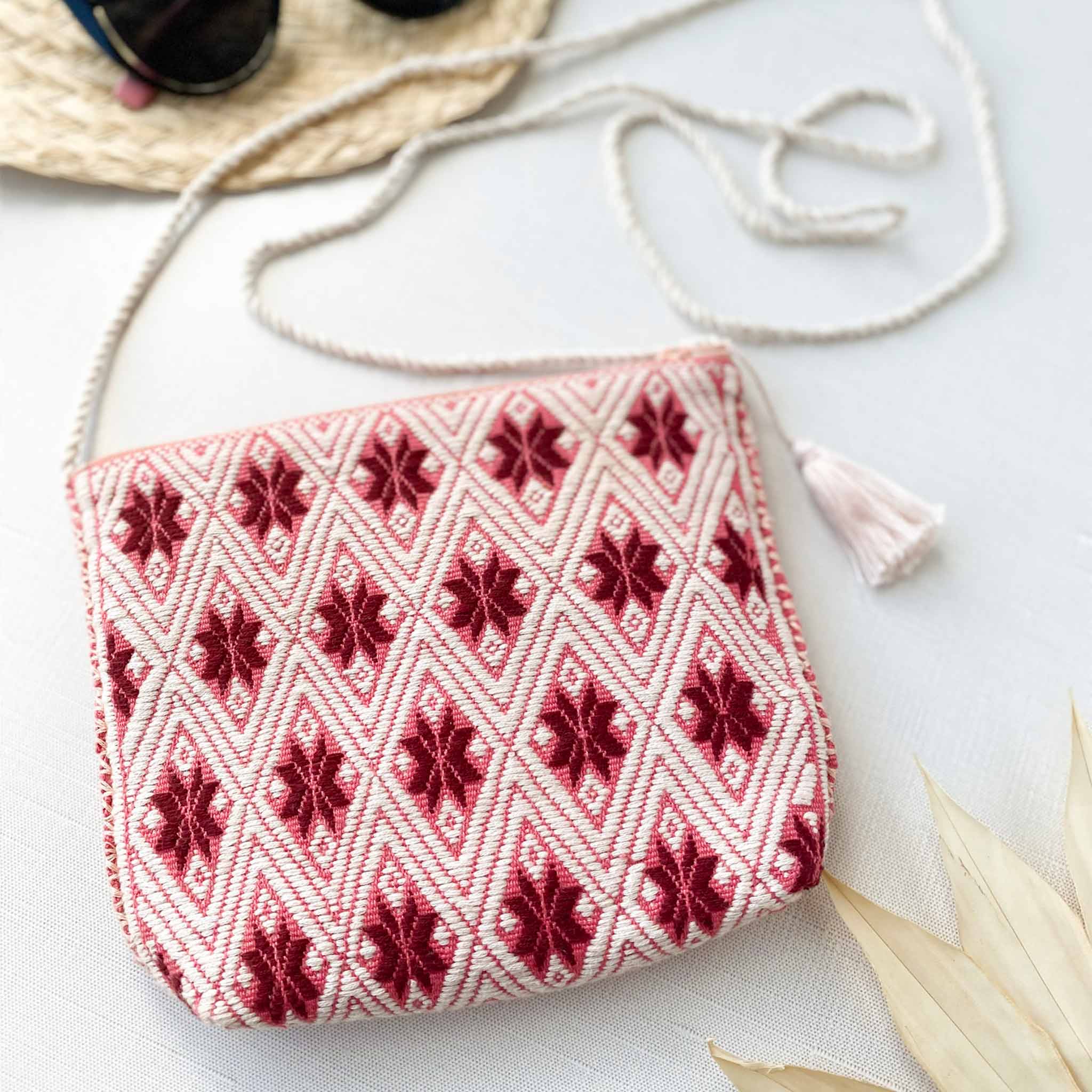 Embroidered-Crossbody-Purse-in-Red-Coral