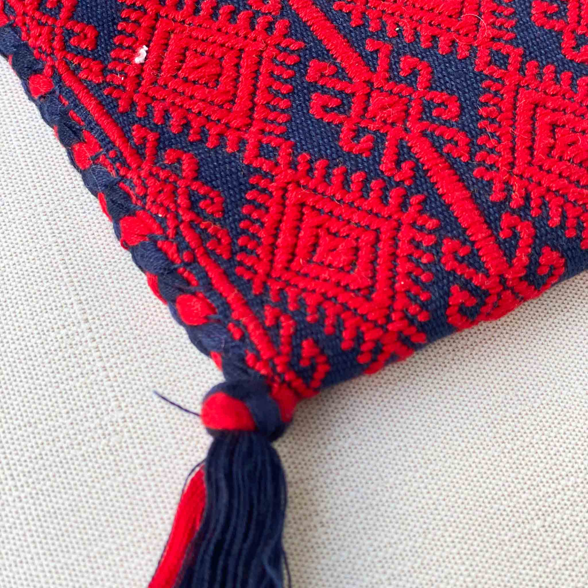    Handloomed-Convertible-Clutch-in-Red-and-Navy
